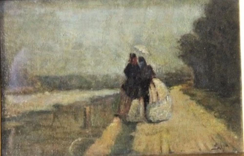 Signore a passeggio